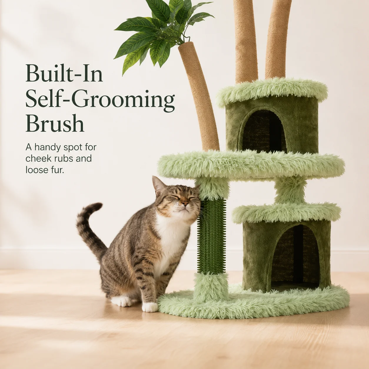 Mango Tree Cat Tree - Cozy Perch, Fun Platform & Scratching Post for Cats - Image 6
