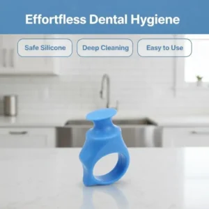 Dog Cat Finger Teeth Brush Bite-Resistant PP Anti-Bite Coat Portable Oral Dental Cleaning Tool for Pet Daily Grooming