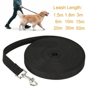 Long Dog Leash For Small Large Dogs Cats Strong Nylon Puppy Training Traction Rope Portable Pet Lead Golden Retriever Supplies