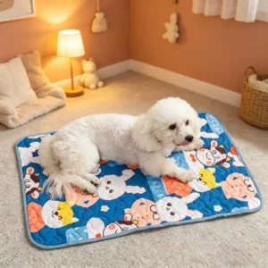 Multifunctional Washable Reusable Pet Pad Slip Resistant Soft Design Four Seasons Sleeping Mat for Dog Home Indoor Daily Use