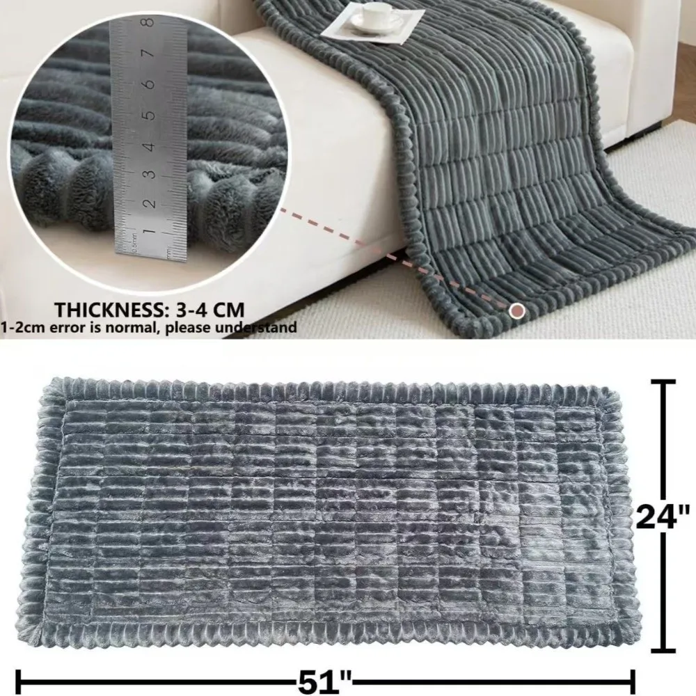 New Durable High Quality Multi-Purpose Backseat Pet Bed Mat Thick Breathable Plaid Dog Bed Washable Dog Car Seat Cover - Image 4
