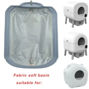 Smart Cat Litter Box Accessories Soft Fabric Liner for Premium Automatic Cat Toliet Accessories Soft Mat Removable Liner