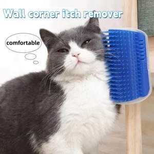 Self Cleaning Cat Massage Tool Wall Corner Rubbing Brush Pet Hair Removal Massage Comb Cat Toys Pet Grooming Beauty Supplies