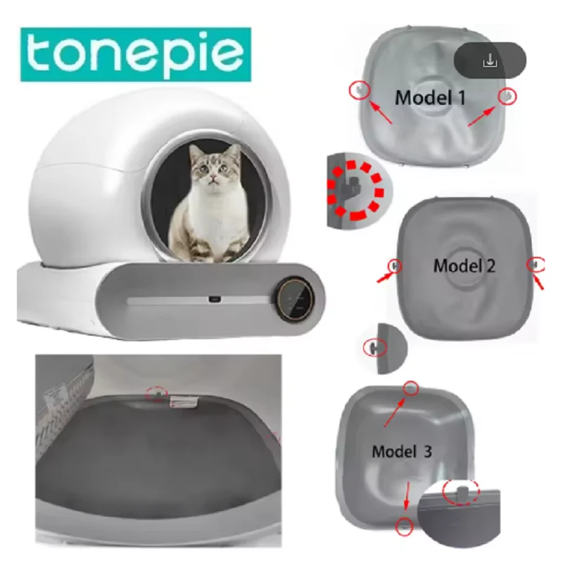 Silicone Pad for TONEPIE Automatic Selft-Cleaning Cat Litter Box Accessories