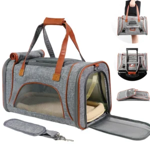 Pet Cat Carrier Backpack Breathable Outdoor Travel Shoulder Bag Multipurpose Pet Carrier For Cats Dogs Shoulder Bag